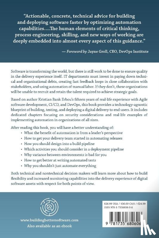 Bank Erbou, Kristian - Build Better Software