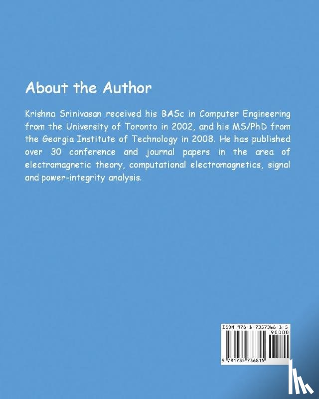 Srinivasan, Krishna - An Electrifying Introduction to Electromagnetics