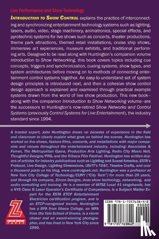 Huntington, John - Introduction to Show Control