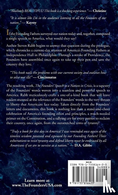 Rabb, Steven - The Founders' Speech to a Nation in Crisis