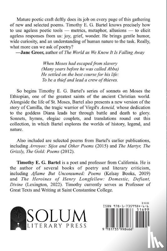 Bartel, Timothy - A Crown for Abba Moses