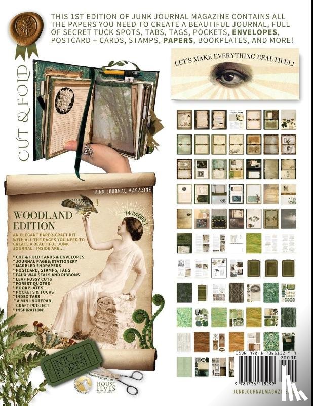  - Junk Journal Magazine - Woodland