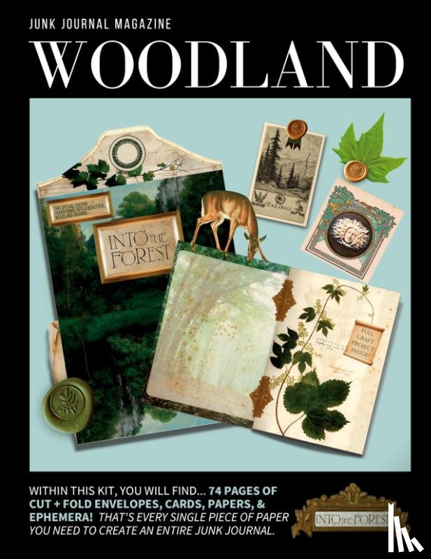  - Junk Journal Magazine - Woodland