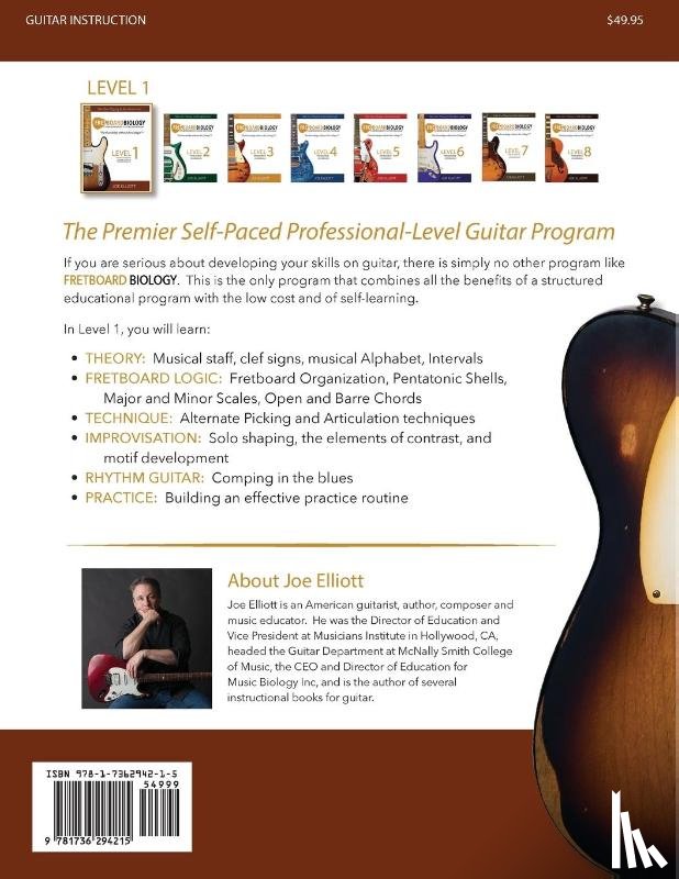 Elliott, Joe - Fretboard Biology - Level 1