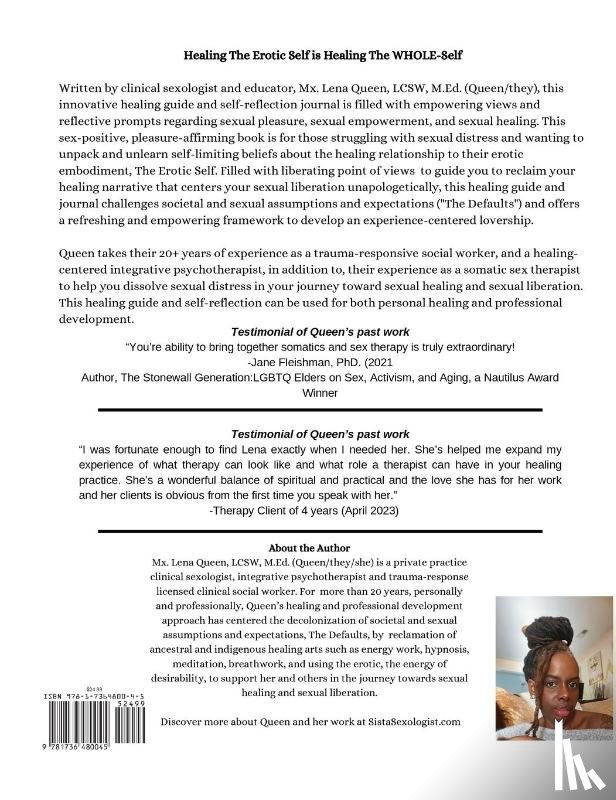 Queen, Lena - Healing The Erotic Self