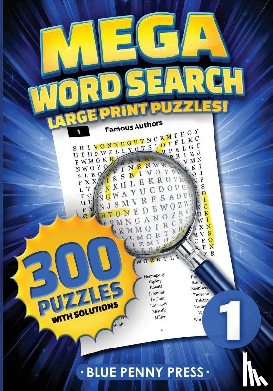 Press, Blue Penny - MEGA Word Search (Volume 1)