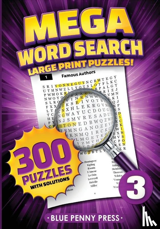 Press, Blue Penny - MEGA Word Search (Volume 3)