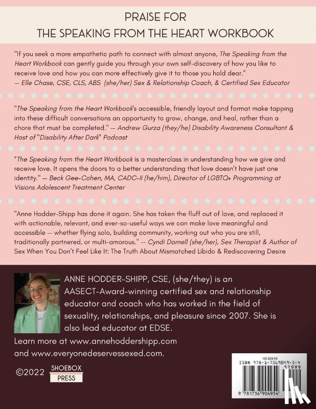 Hodder-Shipp, Anne - The Speaking from the Heart Workbook