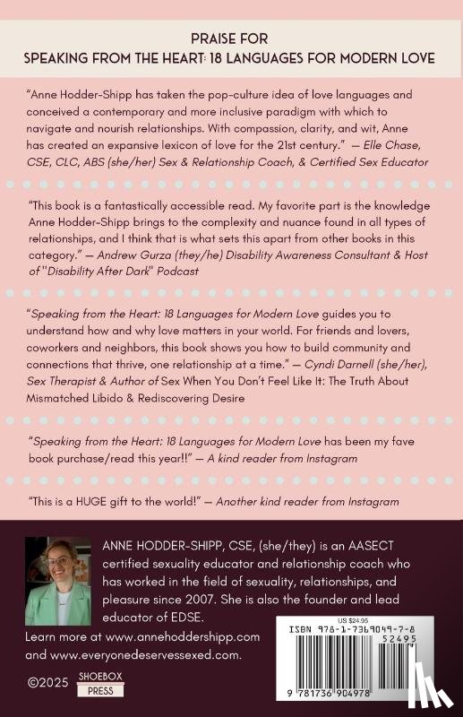 Hodder-Shipp, Anne - Speaking from the Heart