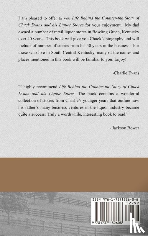 Evans, Charlie - Life Behind the Counter