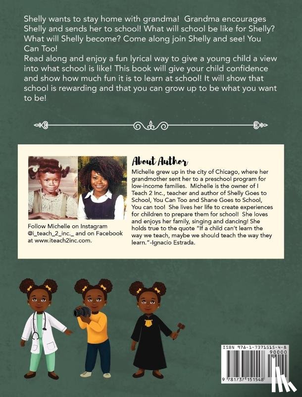 McConico, Michelle - Shelly Goes To School You Can Too