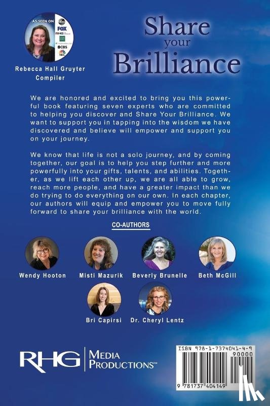 Gruyter, Rebecca Hall - Share Your Brilliance