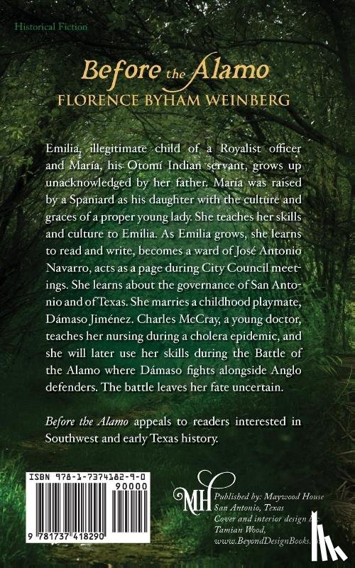 Weinberg, Florence - Before the Alamo