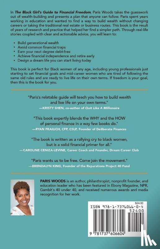 Woods, Paris - The Black Girl's Guide to Financial Freedom