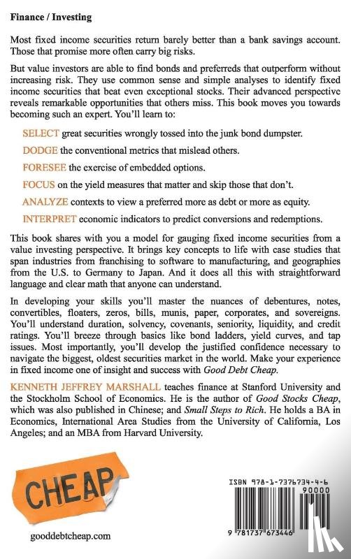 Marshall, Kenneth Jeffrey - Good Debt Cheap