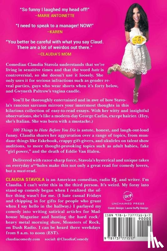 Stavola, Claudia - 100 Things to Hate Before You Die