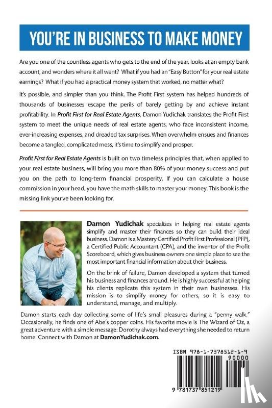 Yudichak, Damon - Profit First for Real Estate Agents