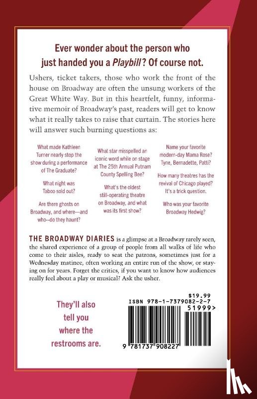 Pittman, Joseph - The Broadway Diaries