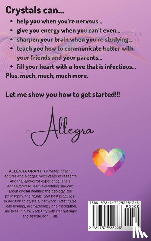 Grant, Allegra - Crystals and Gemstones for Kids and Teens