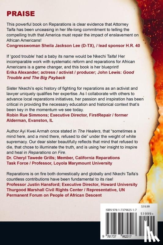 Taifa, Nkechi - Reparations on Fire