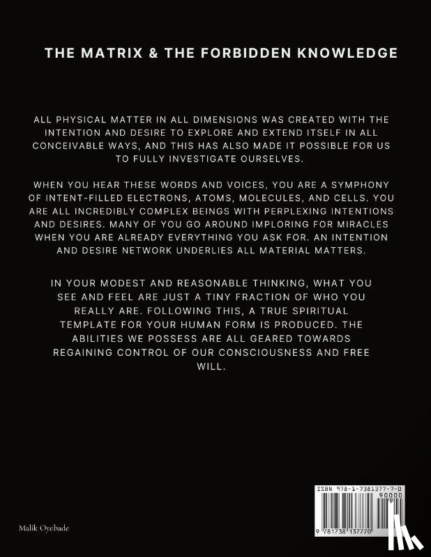 Bade, Malik - The Matrix & The Forbidden Knowledge (Part 5)