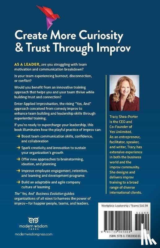 Shea-Porter, Tracy - The "Yes, And" Business Evolution