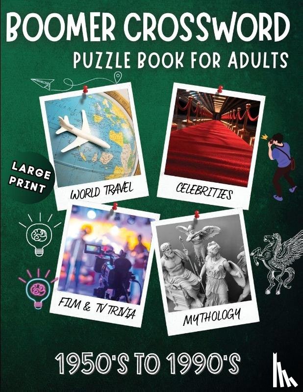 Press, Digitaledge - Boomer crossword puzzle book for adults