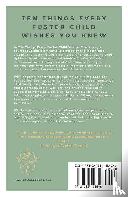 Aderyn, Rowan - Ten Things Every Foster Child Wishes You Knew