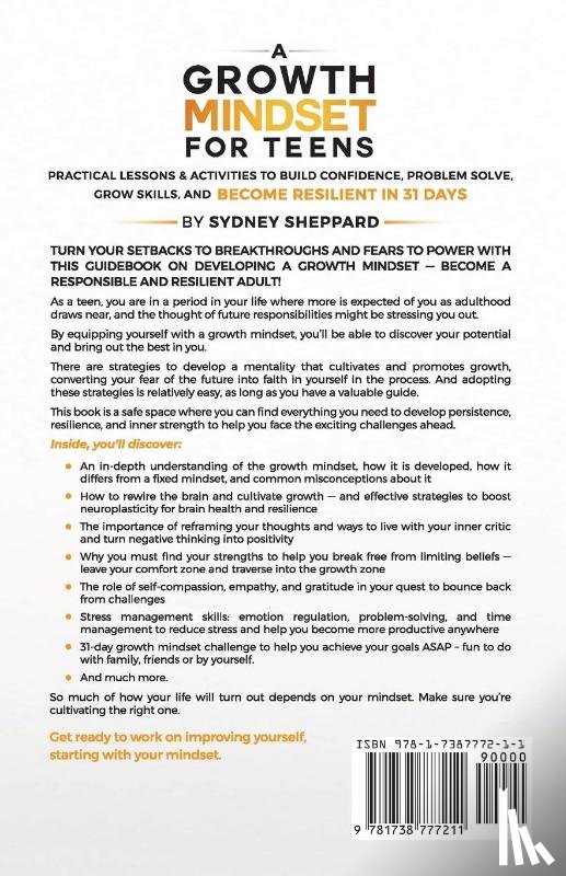 Sheppard, Sydney - A Growth Mindset for Teens