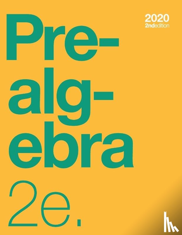 Marecek, Lynn, Anthony-Smith, Maryanne, Mathis, Andrea Honeycutt - Prealgebra 2e Textbook (2nd Edition) (paperback, b&w)