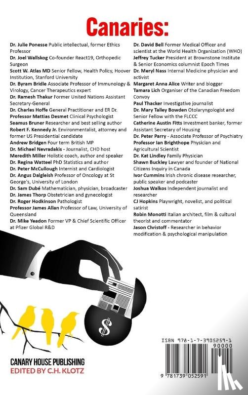 McCullough, Dr Peter, Kennedy, Robert F - Canary In a (Post) Covid World; Money, Fear and Power