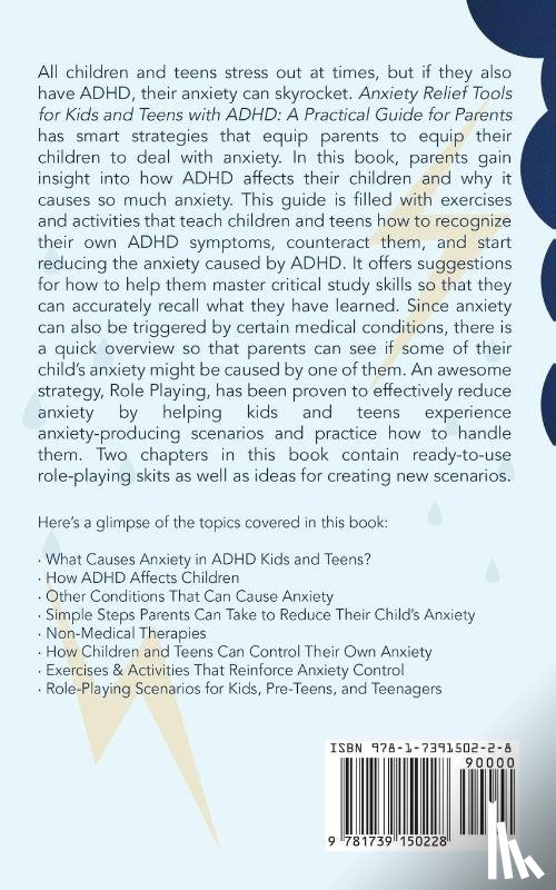 Churchill, Eunice - Anxiety Relief Tools For Kids and Teens with ADHD
