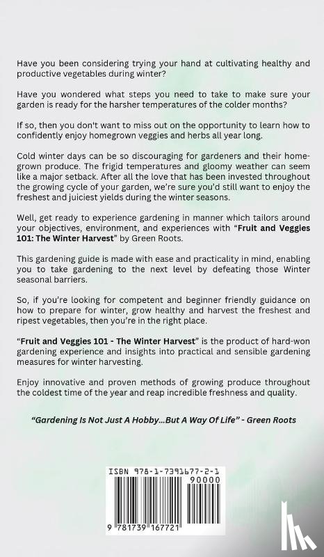 Roots, Green - Fruit & Veggies 101 - The Winter Harvest