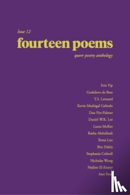  - fourteen poems Issue 12: a queer poetry anthology