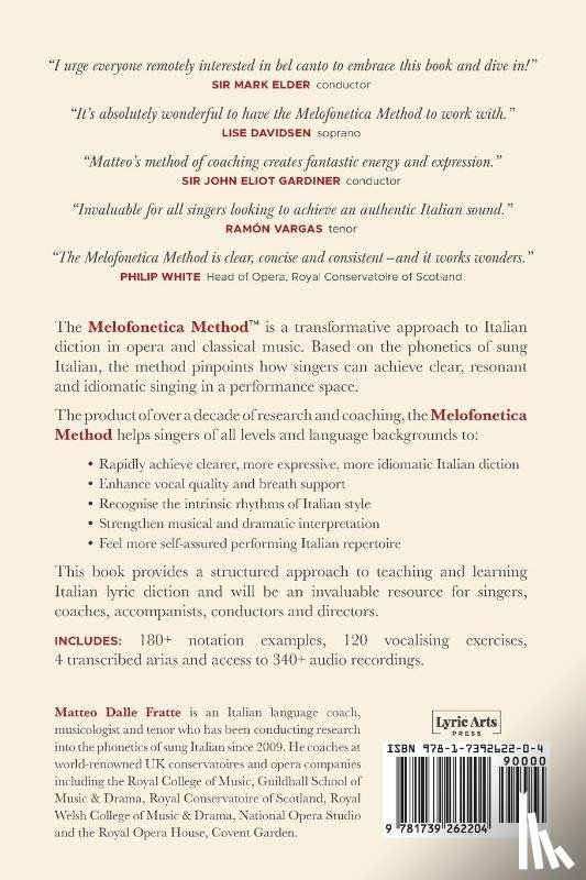 Dalle Fratte, Matteo - The Melofonetica Method