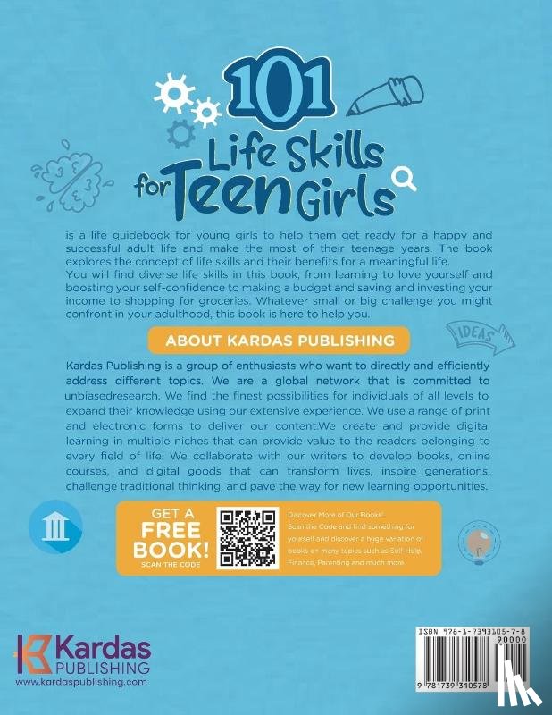 Publishing, Kardas - 101 Life Skills for Teen Girls