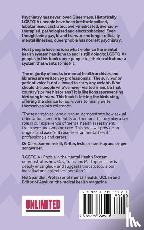 - LGBTQAI+ PHOBIA IN THE MENTAL HEALTH SYSTEM