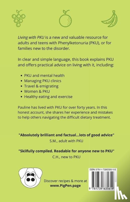 O'Connor, Pauline - Living with PKU