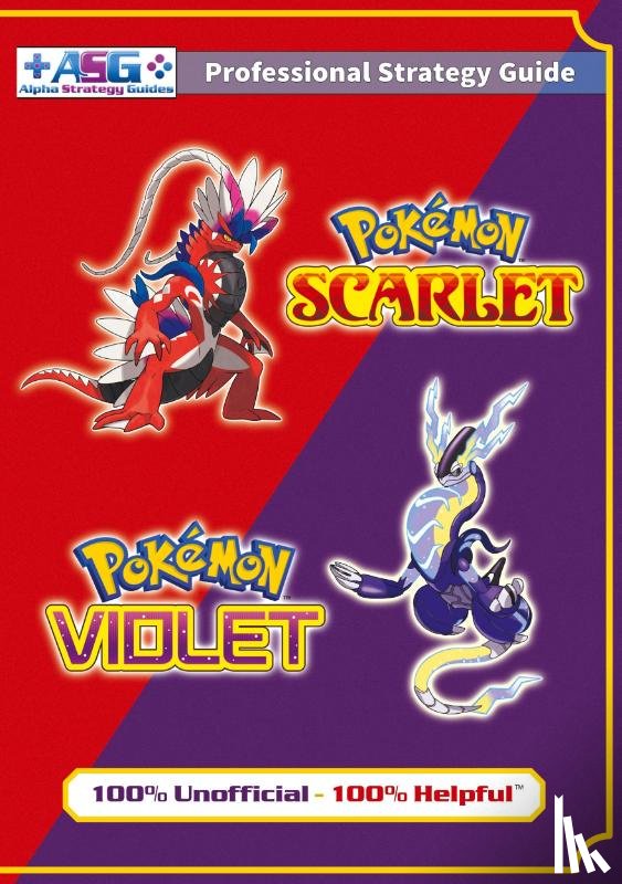Guides, Alpha Strategy - Pokemon Scarlet and Violet Strategy Guide Book (Full Color)