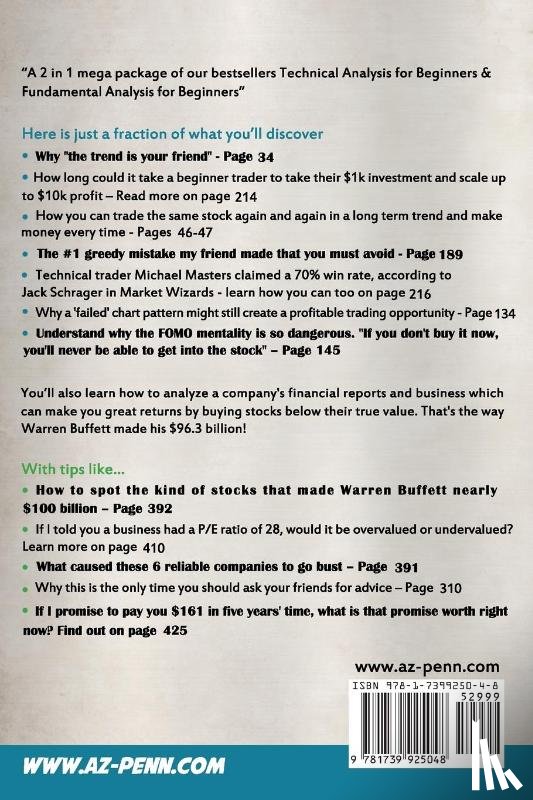 Penn, A. Z - Technical & Fundamental Analysis for Beginners 2 in 1 Edition