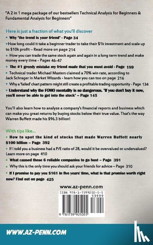 Penn, A. Z - Technical & Fundamental Analysis for Beginners 2 in 1 Edition