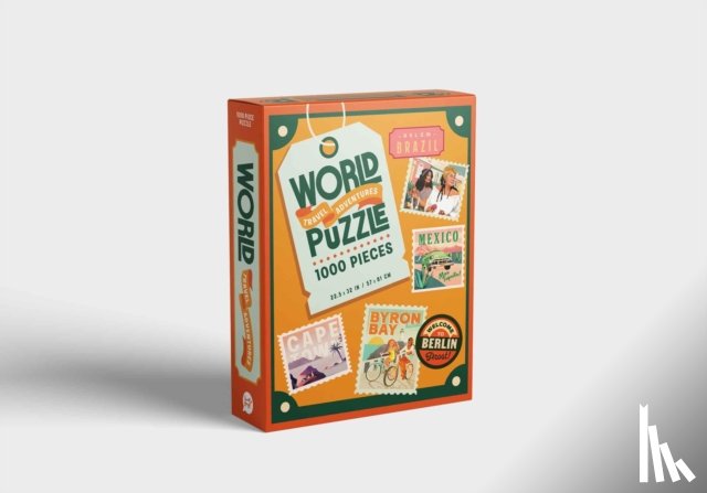 Carr, Loni, Gramse, Brett - World Travel Adventures: 1000-Piece Puzzle