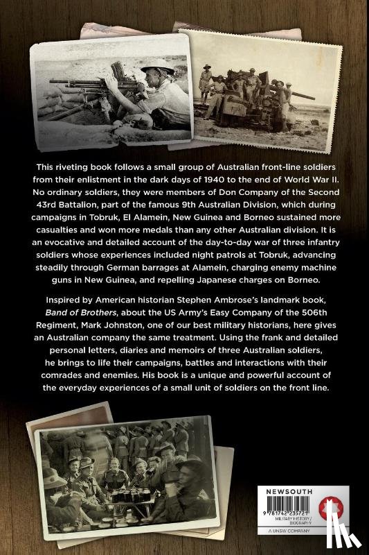 Johnston, Mark - An Australian Band of Brothers