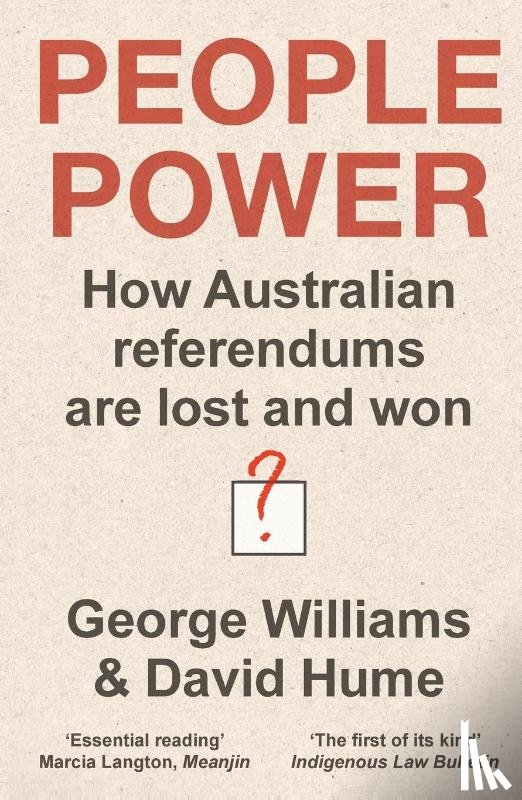 Williams, George, Hume, David - People Power