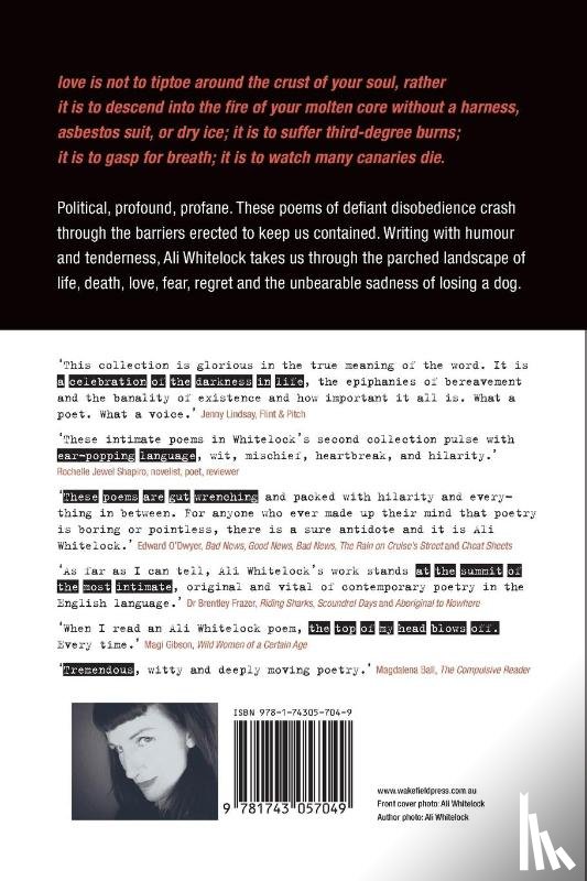 Whitelock, Ali - The Lactic Acid in the Calves of Your Despair