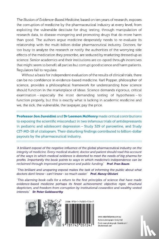 Jureidini, Jon, McHenry, Leemon B. - The Illusion of Evidence-Based Medicine