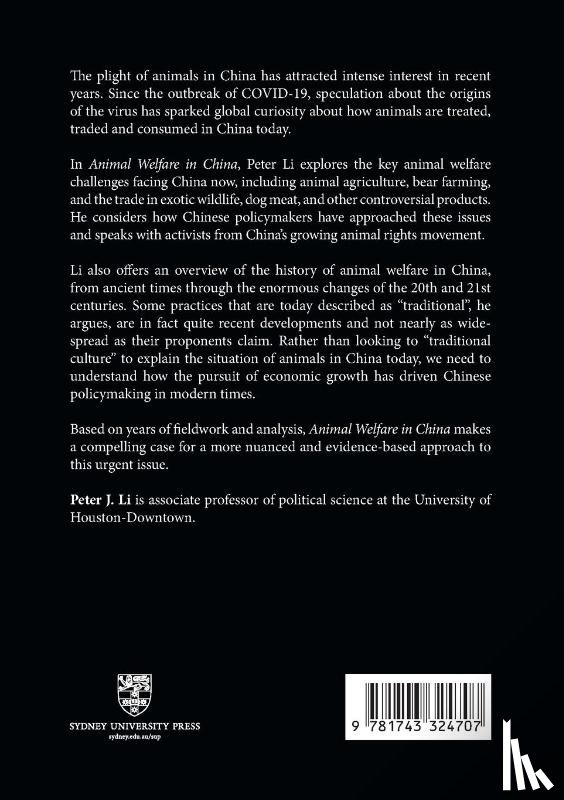 Li, Peter J. - Animal Welfare in China