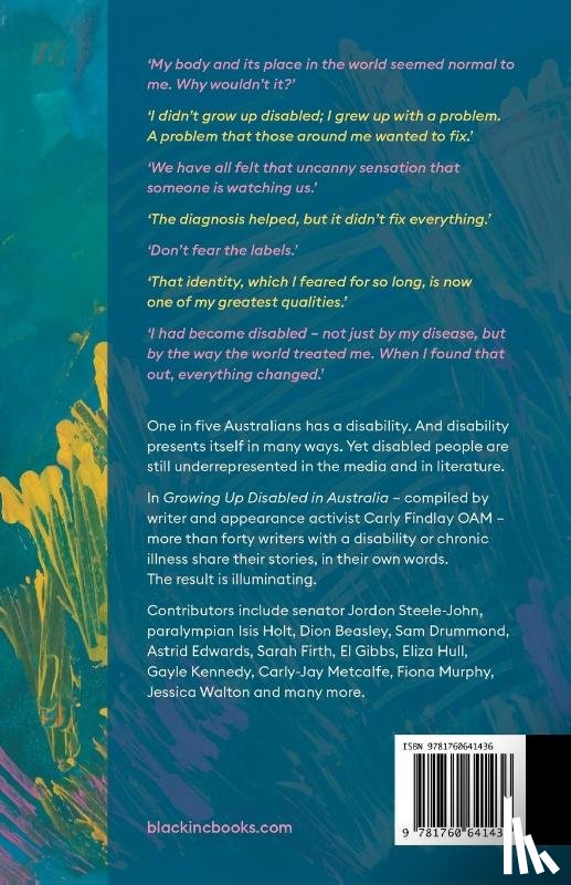 Findlay, Carly - Growing Up Disabled in Australia
