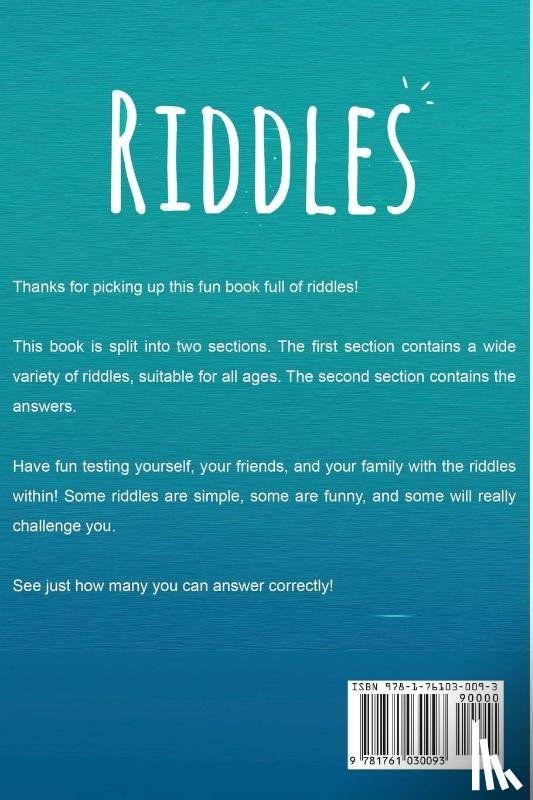 Parr, Michael - Riddles