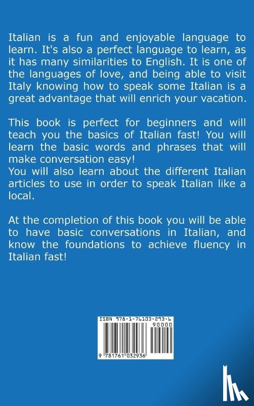 Alfaro, Adrian - Learn Italian